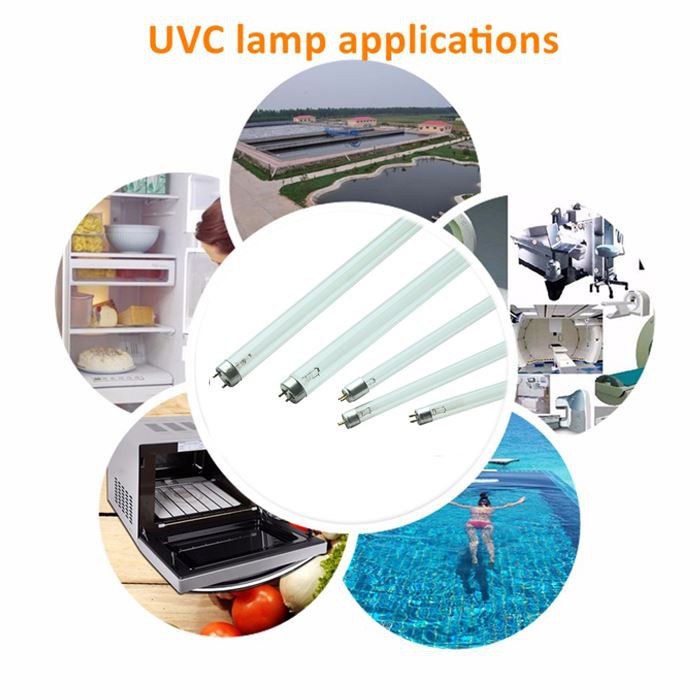 Specifications G25T8 25W germicidal lamp uvc